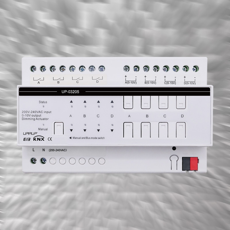 UPIRUP尤仆 KNX总线4路0-10V调光模块