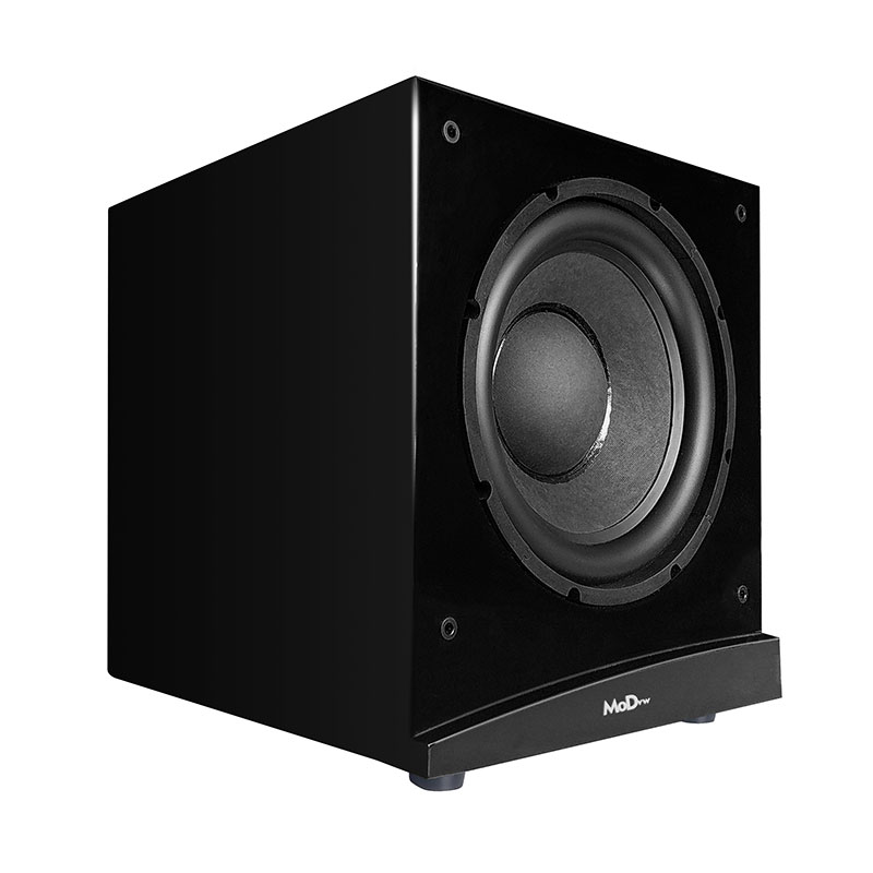 美国魔娜声音响 MODVW 有源低音炮黑色钢琴烤漆MJ-SUB10P