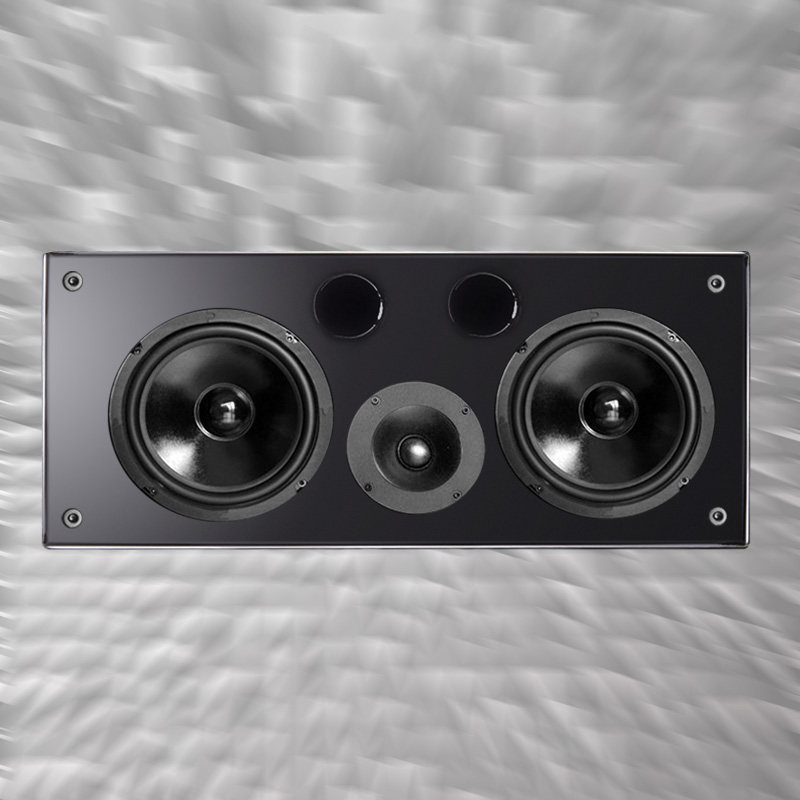 美国魔娜声音响 MoDvw 壁挂号角6.5寸中置黑色钢琴烤漆MOD-620